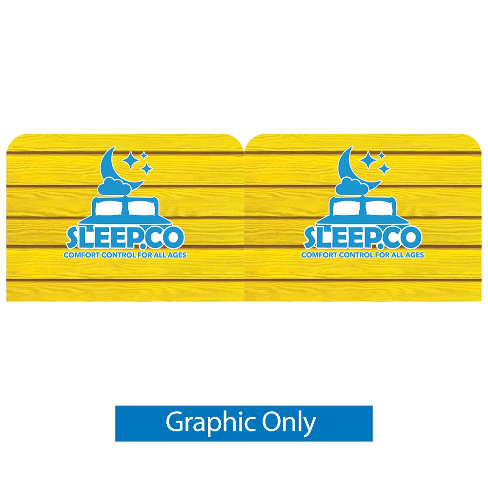 EZ Tube Full Headboards — 37 in Double Sided Graphic Only